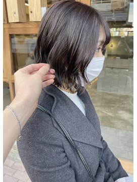 シプレ(cipre) グレージュ × ボブ