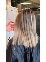 ラフ(LAFF)&nbsp;#黒髪#ボブルフ#ネビージュ#小顔#ワンレン