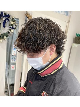 テトラ バイ ネオリーブ 横浜西口店(tetra by neolive) 横浜★ウルフヘア波巻きスパイラル