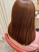 ロマンヤカタ ファース(ROMAN YAKATA fars) 髪質改善 艶髪 うるさら ピンクブラウンカラー@田代6/13