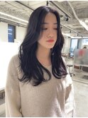 美髪ロングレイヤー