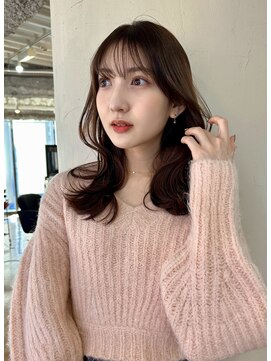 アリスバイアフロート 自由が丘(ALICe by AFLOAT) シースルーバング/おくれ毛カット/くびれヘア