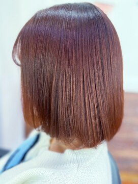 アークスヘアー 透明感♪20代30代40代髪質改善カラー内巻きボブ艶感ミディ