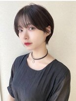 コア 銀座(COA) ハッシュカット/フルバング/似合わせカット/レッドブラウン/銀座