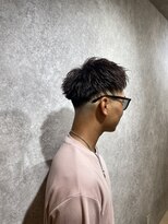 スピン 本八幡(SPIN)&nbsp;ベリーショート/ダークアッシュ/ニュアンスパーマ/韓国マッシュ