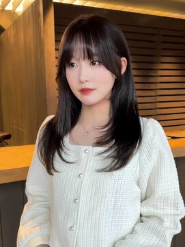 ロンド ラマ 岐阜(Lond bla-ma) 大人韓国/ザクザクレイヤー/顔周り_4422