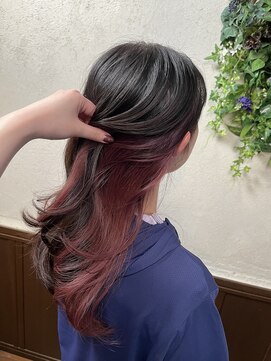 ヘアーズ ラブリージョブリー(hair's Lovely Jubbly) 【横田】大人の推し活インナーカラー