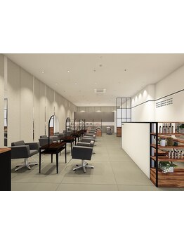 初めての方でも緊張せずに過ごせるアットホームな空間。髪のお悩みも気軽に相談できる雰囲気が嬉しい♪