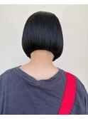 ［木村美容店］ボブカット　黒髪ボブ