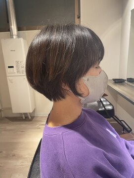 リットバイディア 茅ヶ崎(Lit by diar) 丸みショート　30代　40代　50代　（茅ヶ崎）