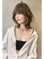 ロンドプロフィール 浦和(Lond profil)&nbsp;くびれ顔まわりレイヤー外ハネ韓国風ヘア