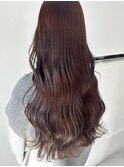 ロングのチェリーレッド〇