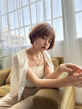 サロンドミルク 溝の口店(salon de MiLK) ナチュラル可愛いショート【溝の口、武蔵溝ノ口】
