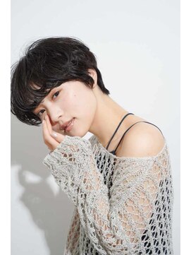 トクテ 高円寺(tokute) くびレイヤーエモージュ前髪ピンクベージュワンカール【高円寺】