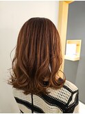ローレイヤー×ベージュ系カラー
