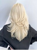 ロングくびれヘア顔周りレイヤー美髪_ba510871