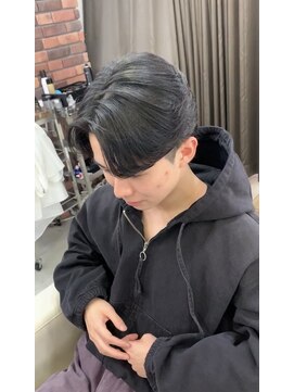 ハク 大阪心斎橋(HAK.) ニュアンスパーマ/センターパート