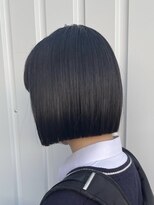 セブンルックス モカ 宇都宮鶴田店(7LOOKS mocha)&nbsp;縮毛矯正×切りっぱなしボブ