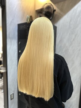 ヴァイス 渋谷店(VAICE) 抜きっぱなしブロンド/ケアブリーチ/ロング