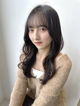 ティーヘア トナリ(t.hair tonari) 大人可愛い巻き髪スタイル/2wayシースルーバング/髪質改善カラー