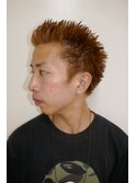 メンズカットアップバングスパイキーショート0804