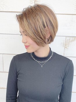 マウナ(Mauna)の写真/骨格や髪質を見極め、再現性の高いstyleに仕上げます◎伸びても扱いやすく、毎日のスタイリングも簡単に♪