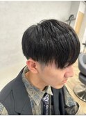 メンズカット×縮毛矯正