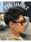 ピンパーマショート