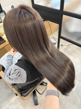 髪質改善カラー