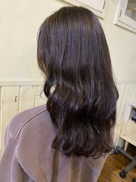 ベンジー 福間(benji) コテ巻き風パーマ