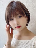 アフロート ルヴア(AFLOAT RUVUA)&nbsp;『岩田莉奈』新宿髪質改善　大人の魅力引き出す丸みショートボブ