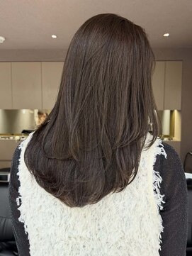 メゾンマイル 恵比寿(maison mile) オリーブグレージュ/透明感カラー/レイヤーカット/恵比寿駅