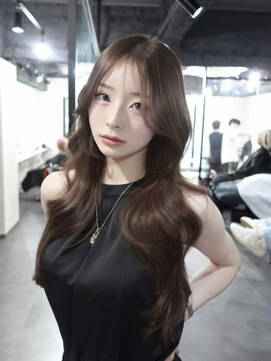 ラベル 渋谷(LAVEL) ワンホンレイヤー×ブリーチなしベージュカラー