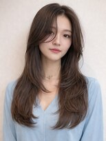 クララ カシハラ(CLALA Kashihara)&nbsp;透明感ブラウンベージュ/レイヤーカット/ハッシュカット