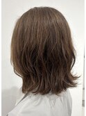 30代40代50代/ウェーブスタイル/ウェーブボブ/大人ボブスタイル