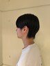 【ベリーショートの方限定】カット+ストレートパーマ