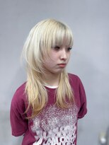 ハピネス 王寺店(Happiness)&nbsp;レイヤーカット ハッシュカット シャギー ロングウルフ 奈良王寺