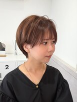 スイ(suiw)&nbsp;耳かけ小顔レイヤーショート【suiw】昭和町/天王寺/阿倍野