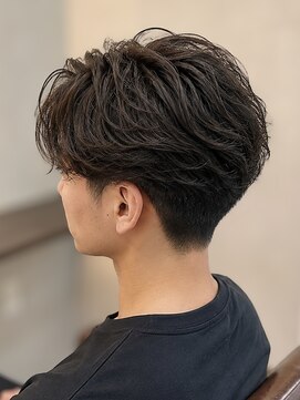 アルフレッド 平針店(alfRed) 【メンズパーマ】自然な毛流れで人気のフェザーパーマ #天白区