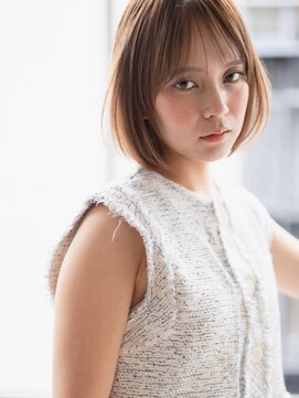 ルームヘア 代々木上原店(Room hair) ボブ/グレージュ/大人女性/レイヤー/ショート[代々木上原]