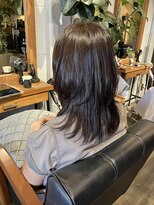 ヘアードレスビュー(hair dress V.I.E.W)&nbsp;セミロング×ブラウンカラー