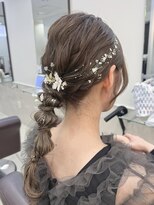 オフ(off)&nbsp;金箔×パールの華やか編みおろし
