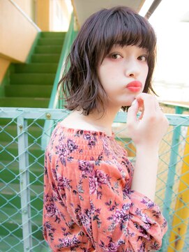 リリアン 青山(relian) 切りっぱなしボブで可愛くアレンジ☆