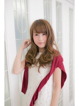 ラプトヘア リタ(Rapt. Hair Rita) ゆるふわフェミニン/30代/40代/50代/カーキベージュ