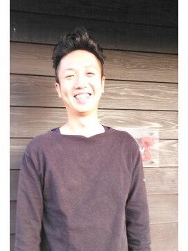 ナンバーエイト(number eight) 宮城リョータ風＿アップバング刈り上げツーブロックパーマ