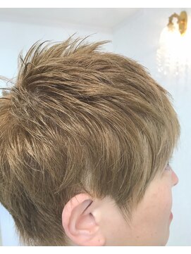 ヘアーアンドメイク ドレス(DRESS) ブリーチ無し　透明感カラー