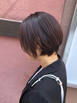 フロート 小阪店(float) マッシュショート＿大人かわいい,結婚式,前下がり