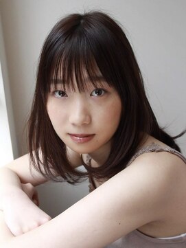 ヘアメイク クリア 神楽坂店(hair+make CLEAR) 抜け感セミロングスタイル 30代40代50代