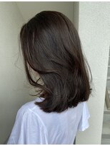 ステイシー(STACY)&nbsp;STACY 艶カラー×シルバーアッシュ×ロブ