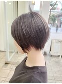 ショートヘアー×アッシュ